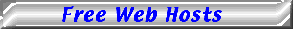 Free Web Hosts Banner