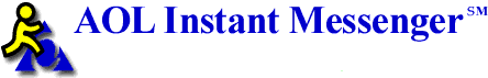 AOL Instant Messenger Banner